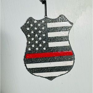 Fire Department Badge car freshie